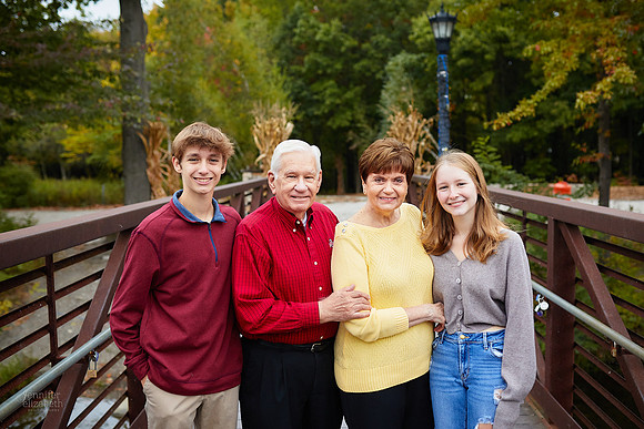 The C Family: Portrait Session at Coe Lake in Berea