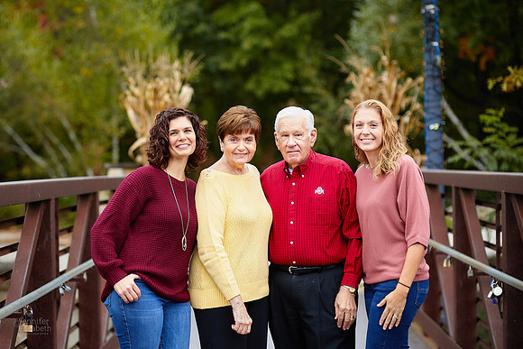The C Family: Portrait Session at Coe Lake in Berea