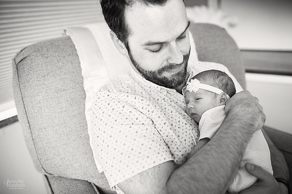 Zoey: Lifestyle Newborn Session in Cleveland
