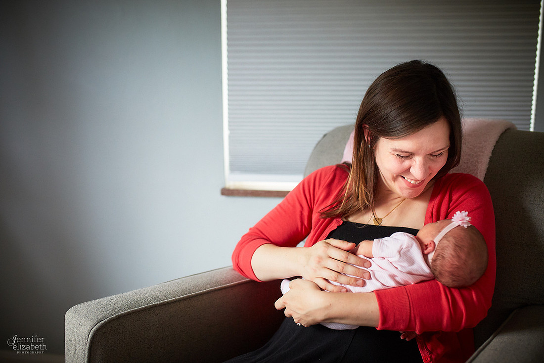 Zoey: Lifestyle Newborn Session in Cleveland