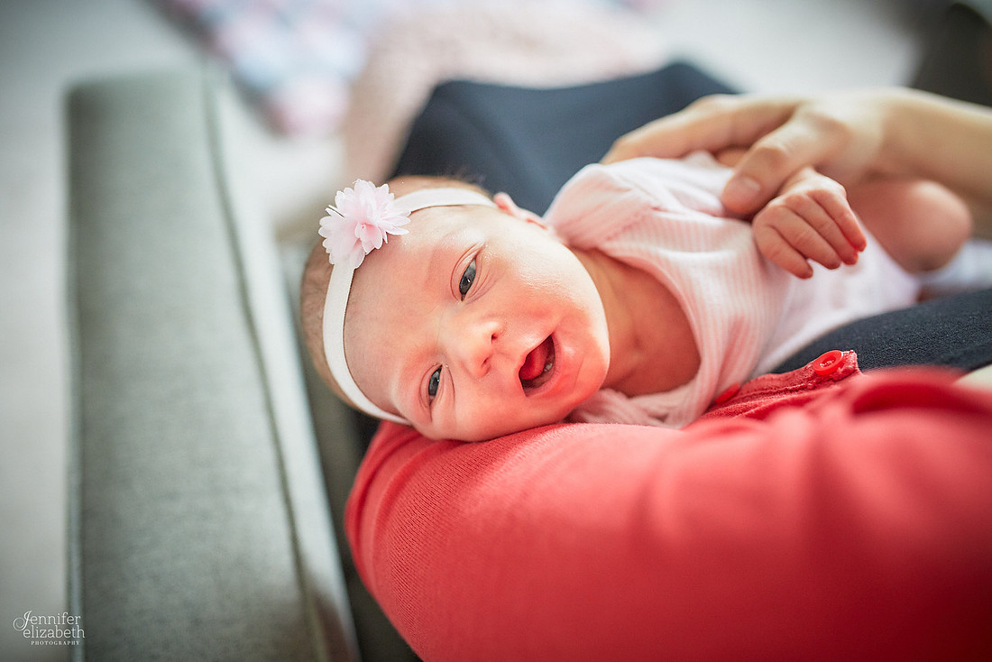 Zoey: Lifestyle Newborn Session in Cleveland
