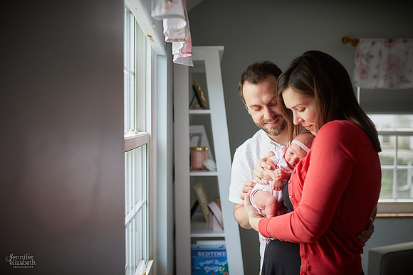 Zoey: Lifestyle Newborn Session in Cleveland