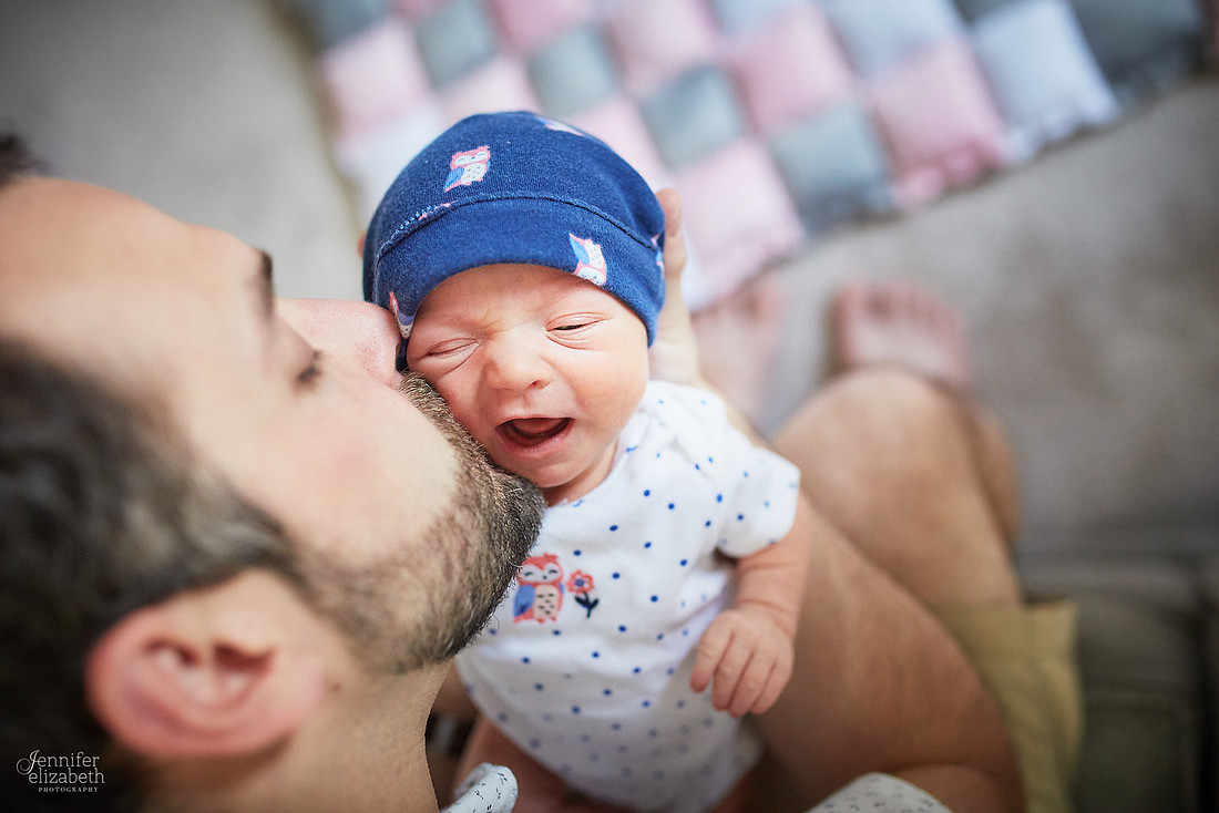 Zoey: Lifestyle Newborn Session in Cleveland