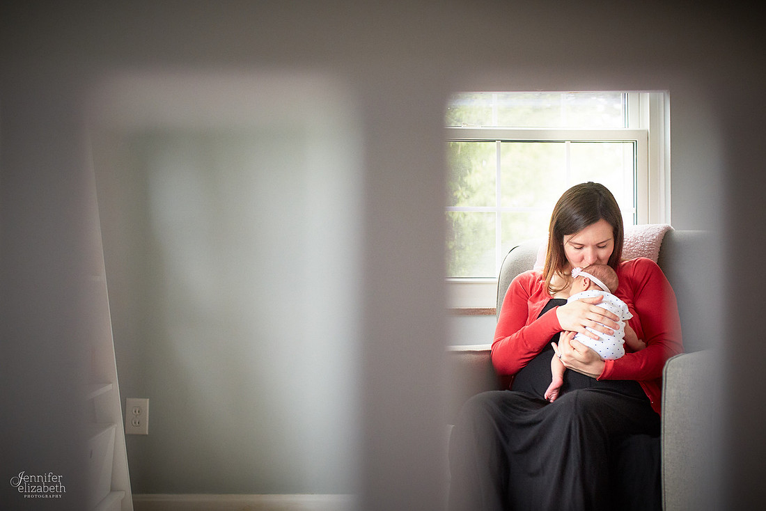 Zoey: Lifestyle Newborn Session in Cleveland