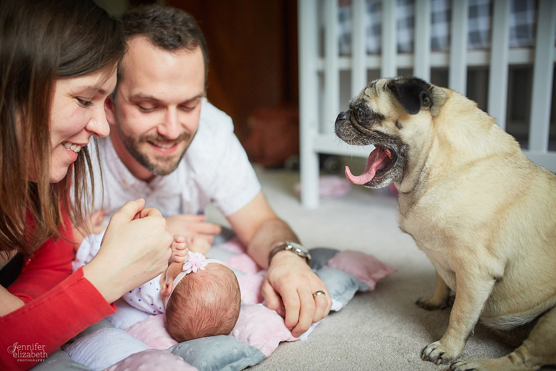 Zoey: Lifestyle Newborn Session in Cleveland