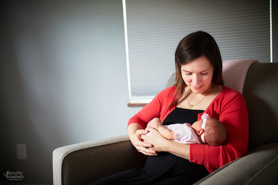 Zoey: Lifestyle Newborn Session in Cleveland