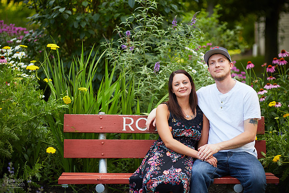 Hannah & Ryan: Engagement at Price Park in North Canton