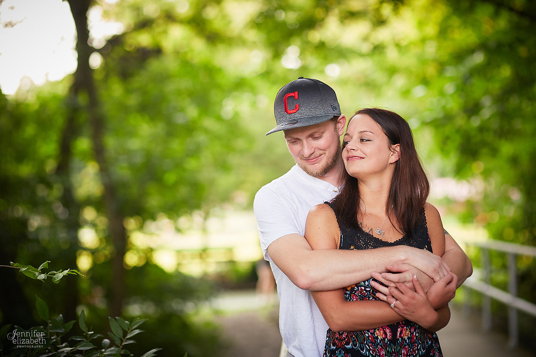 Hannah & Ryan: Engagement at Price Park in North Canton