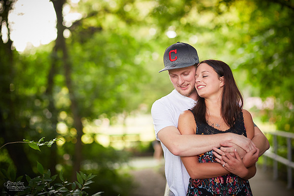 Hannah & Ryan: Engagement at Price Park in North Canton