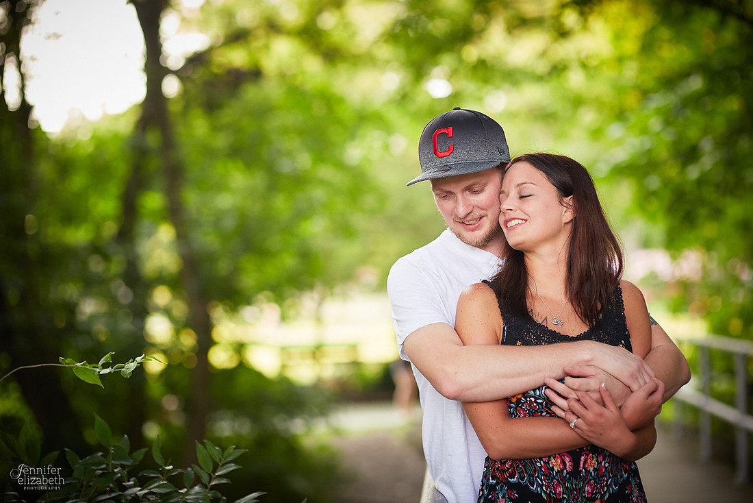 Hannah & Ryan: Engagement at Price Park in North Canton