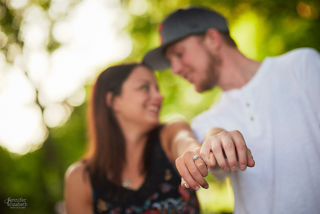 Hannah & Ryan: Engagement at Price Park in North Canton