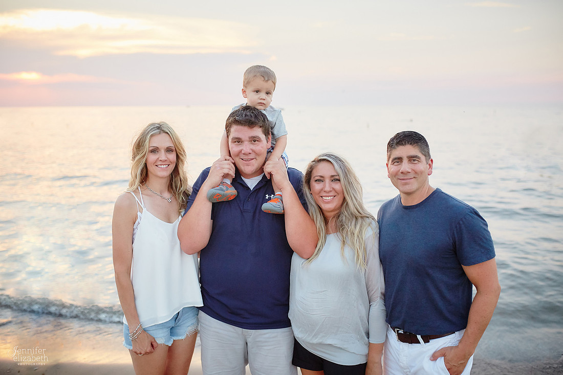 The V Family: Portrait Session at Edgewater Park
