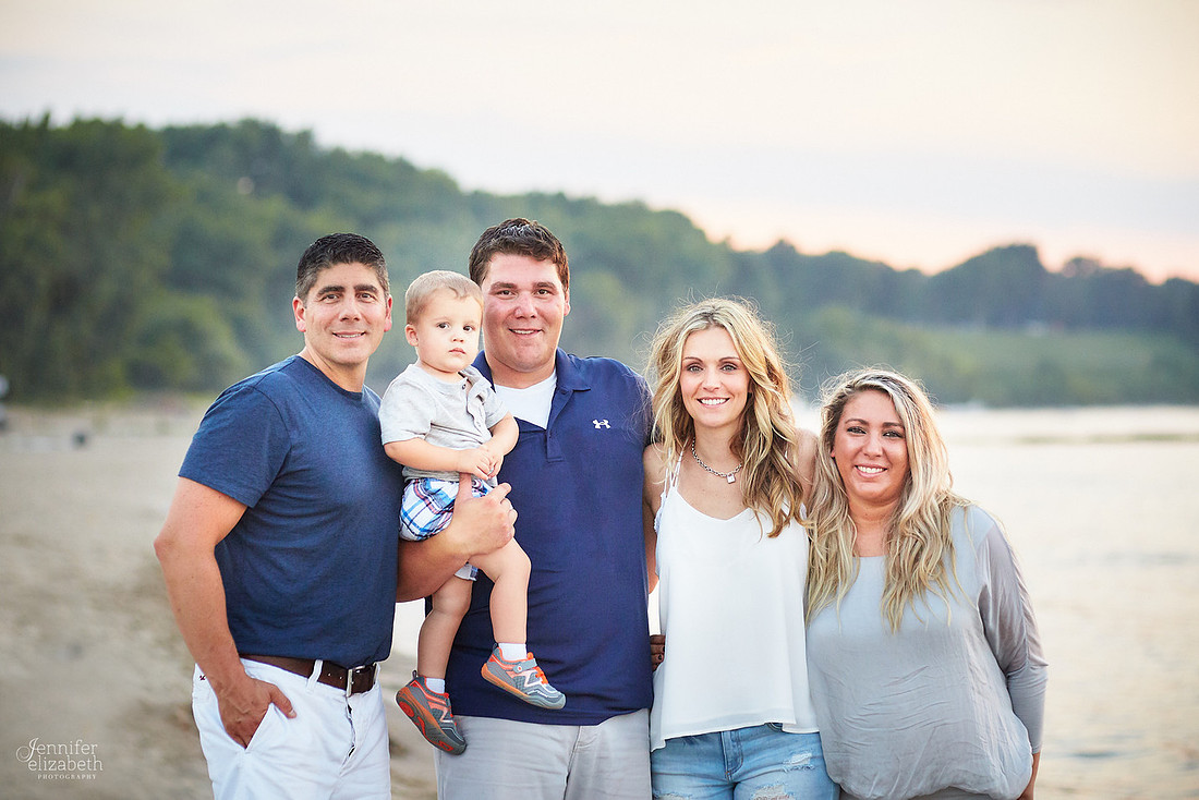 The V Family: Portrait Session at Edgewater Park