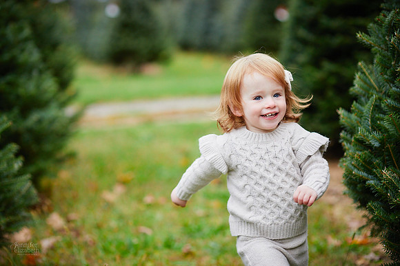 Mini Holiday Portrait Sessions at Sugar Pines Farm in Chesterland