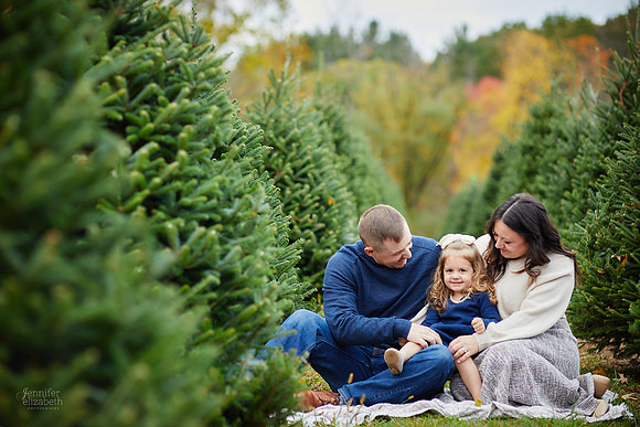 Mini Holiday Portrait Sessions at Sugar Pines Farm in Chesterland