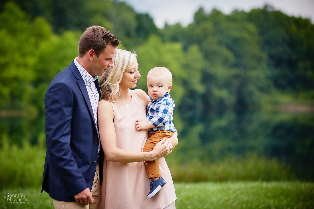 The S Family: Portrait Session at Indigo Lake Station in Peninsula, Ohio