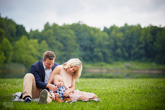 The S Family: Portrait Session at Indigo Lake Station in Peninsula, Ohio