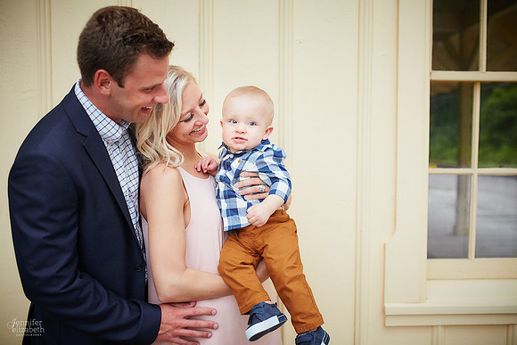 The S Family: Portrait Session at Indigo Lake Station in Peninsula, Ohio