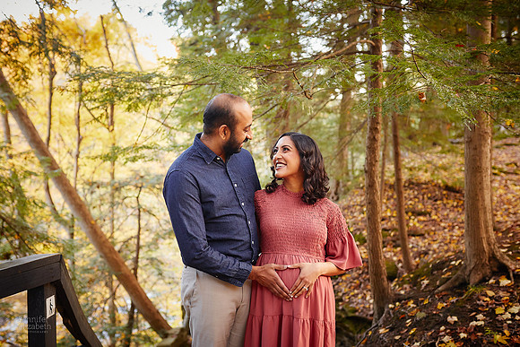 Neeha: Maternity Portrait Session at Henry Church Rock near Bentleyville