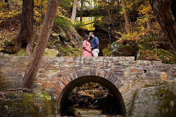 Neeha: Maternity Portrait Session at Henry Church Rock near Bentleyville