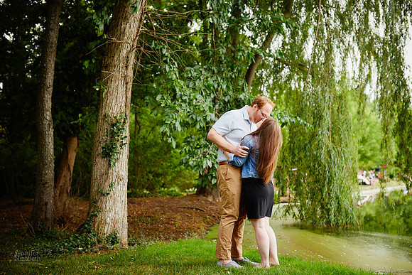 Kristina and Tom: Proposal and Engagement at Gervasi Vineyard in Canton