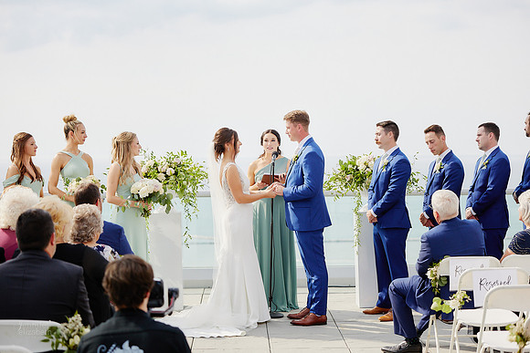 Stephanie & Tom: Wedding at Lago Custom Events at Aloft Cleveland Downtown