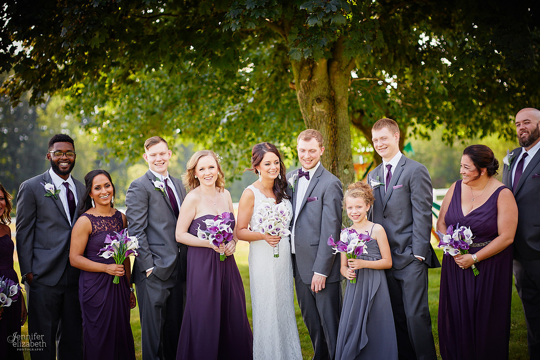 Hannah & Ryan: Backyard Wedding in North Canton