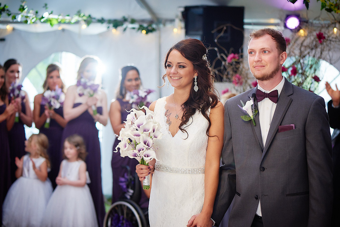 Hannah & Ryan: Backyard Wedding in North Canton