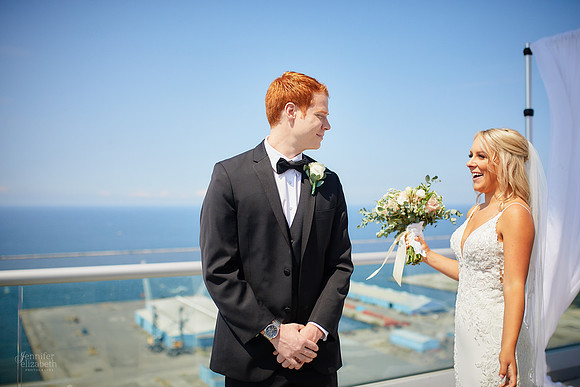 Erica & Grant: Wedding at Aloft Cleveland Downtown with Lago Custom Events
