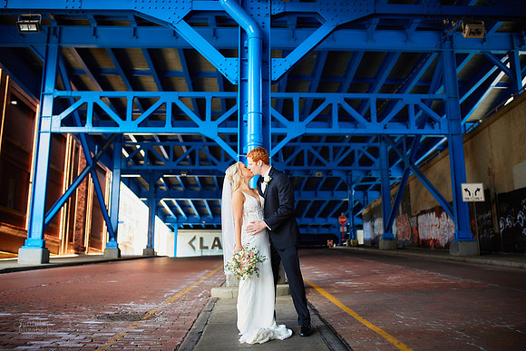 Erica & Grant: Wedding at Aloft Cleveland Downtown with Lago Custom Events