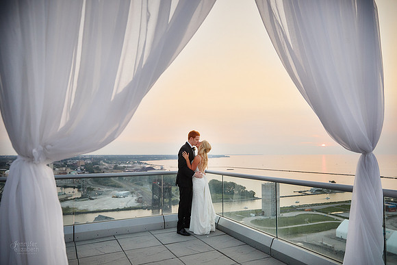 Erica & Grant: Wedding at Aloft Cleveland Downtown with Lago Custom Events