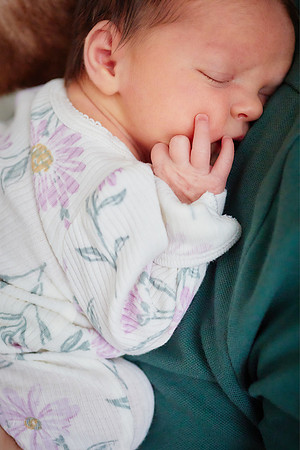 Baby Betty: Lifestyle Newborn Session in North Royalton