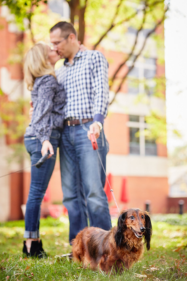 Sharon & Adam's Portrait Session at Otterbein University