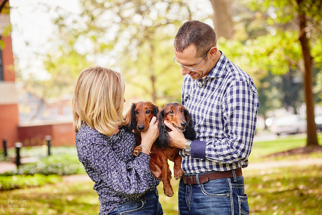 Sharon & Adam's Portrait Session at Otterbein University