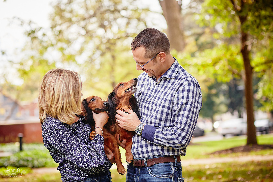 Sharon & Adam's Portrait Session at Otterbein University