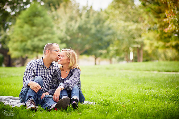 Sharon & Adam's Portrait Session at Otterbein University