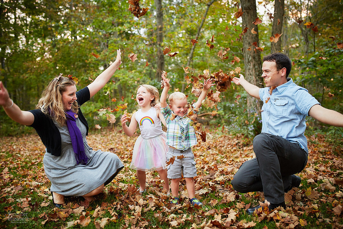 The D Family: Portrait Session at Batelle Darby Creek Metro Park