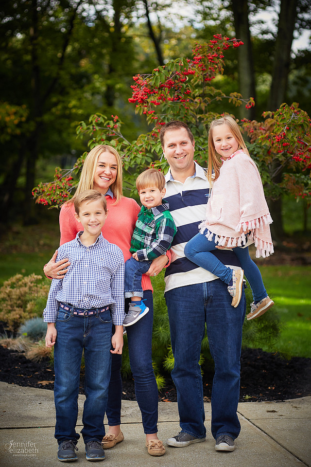 The M Family: Portrait Session in Highland Heights, Ohio