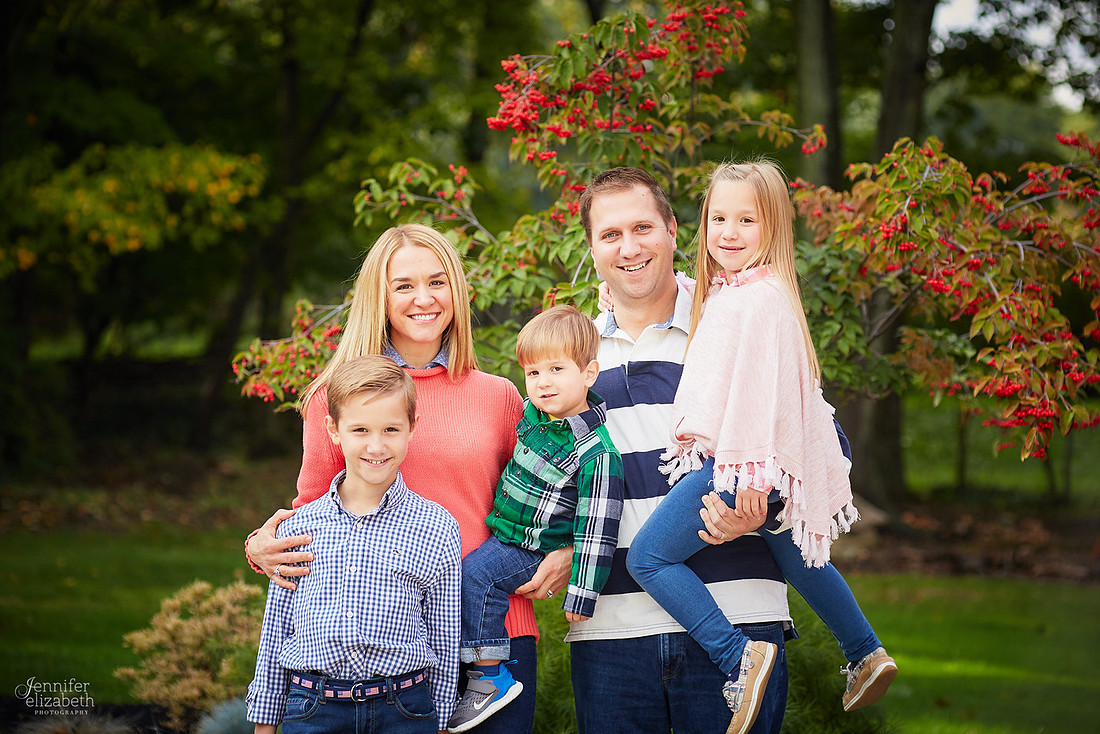 The M Family: Portrait Session in Highland Heights, Ohio