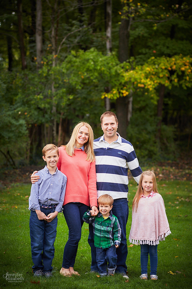 The M Family: Portrait Session in Highland Heights, Ohio