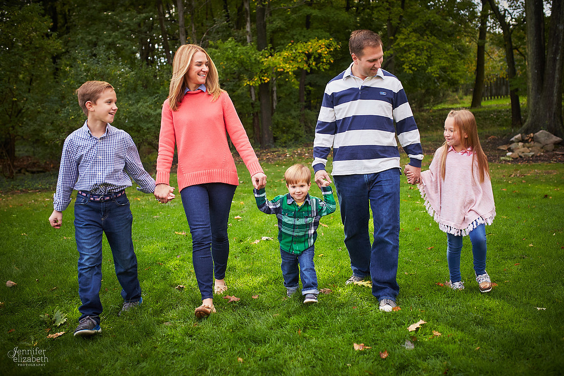 The M Family: Portrait Session in Highland Heights, Ohio