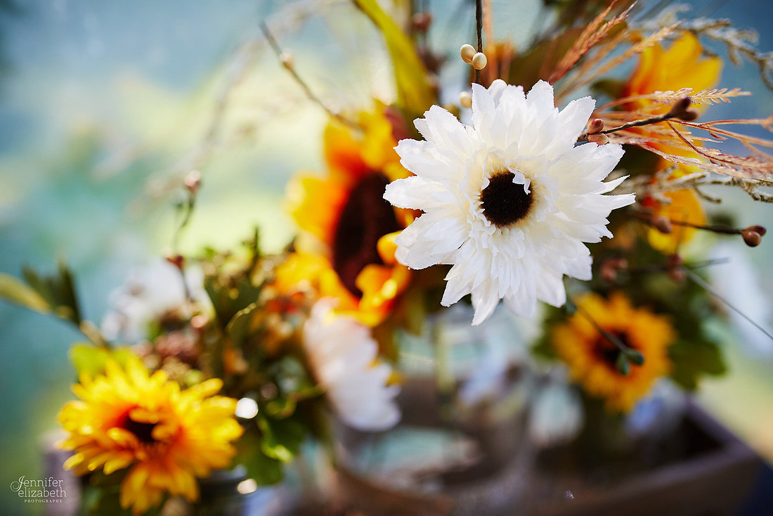 Allyson and Joe's Fall Backyard Wedding in Novelty