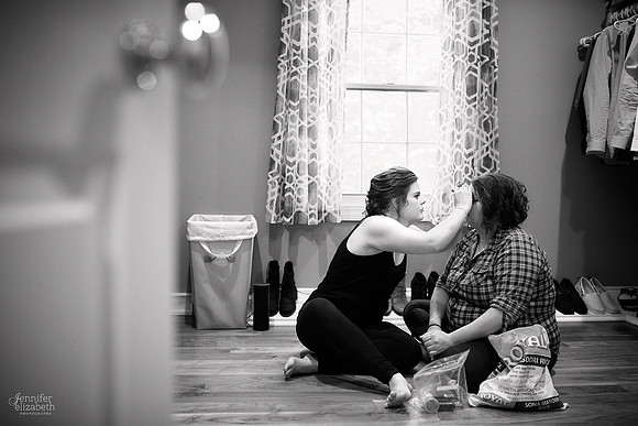 Allyson and Joe's Fall Backyard Wedding in Novelty
