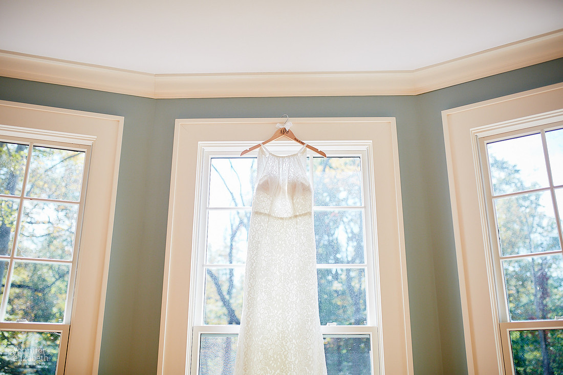 Allyson and Joe's Fall Backyard Wedding in Novelty