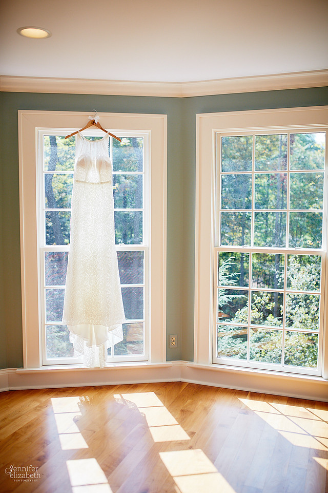 Allyson and Joe's Fall Backyard Wedding in Novelty