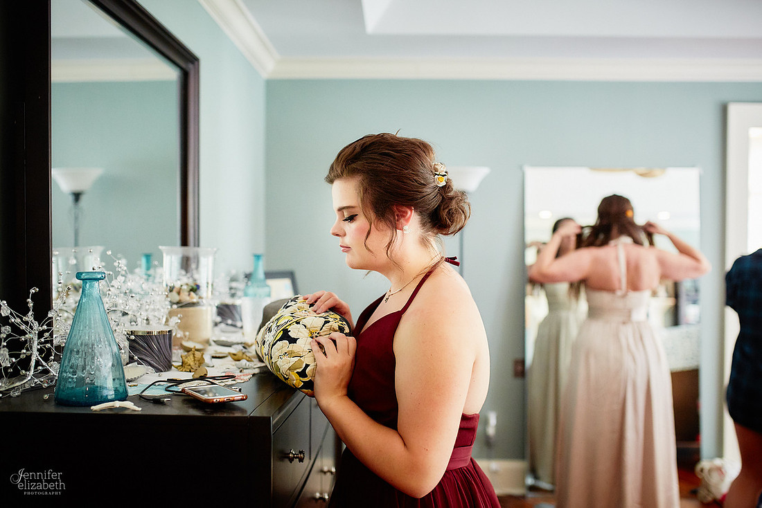 Allyson and Joe's Fall Backyard Wedding in Novelty