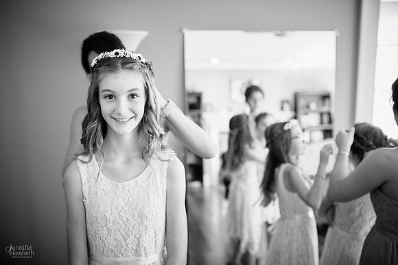 Allyson and Joe's Fall Backyard Wedding in Novelty
