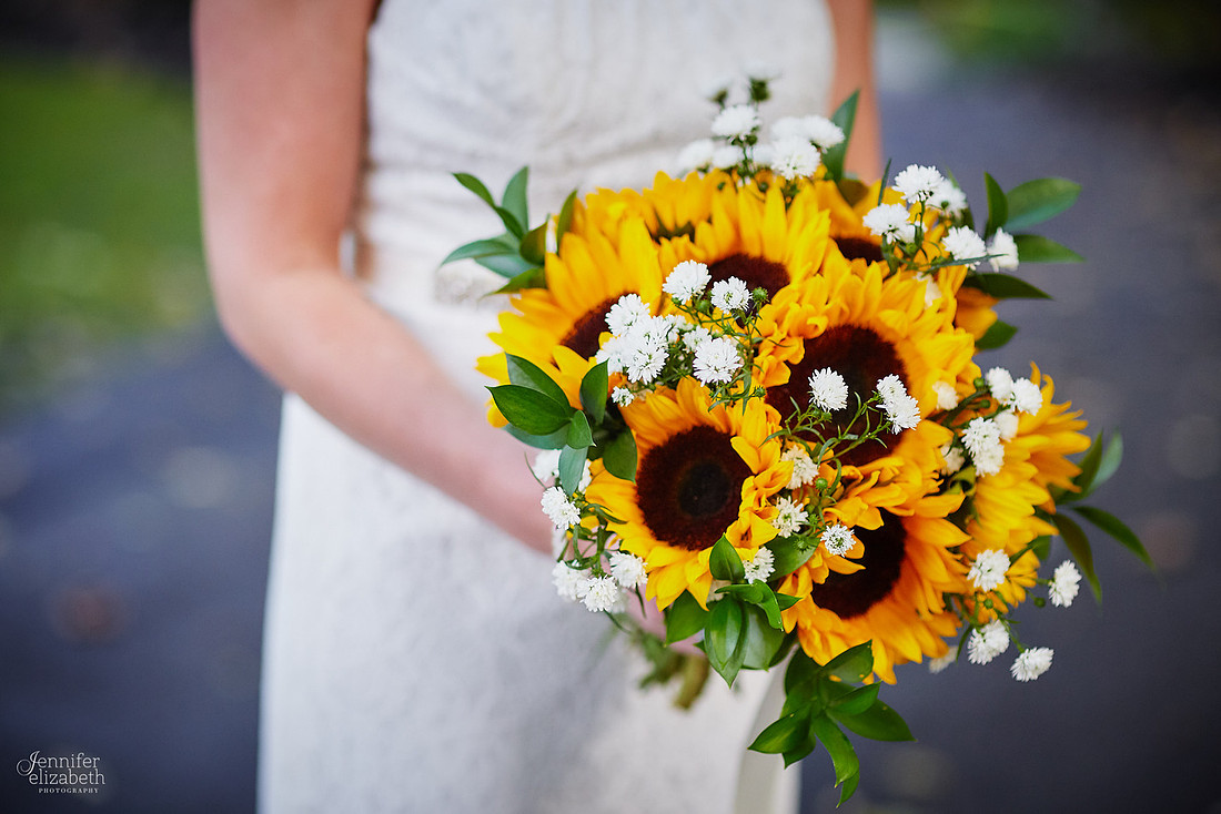 Allyson and Joe's Fall Backyard Wedding in Novelty