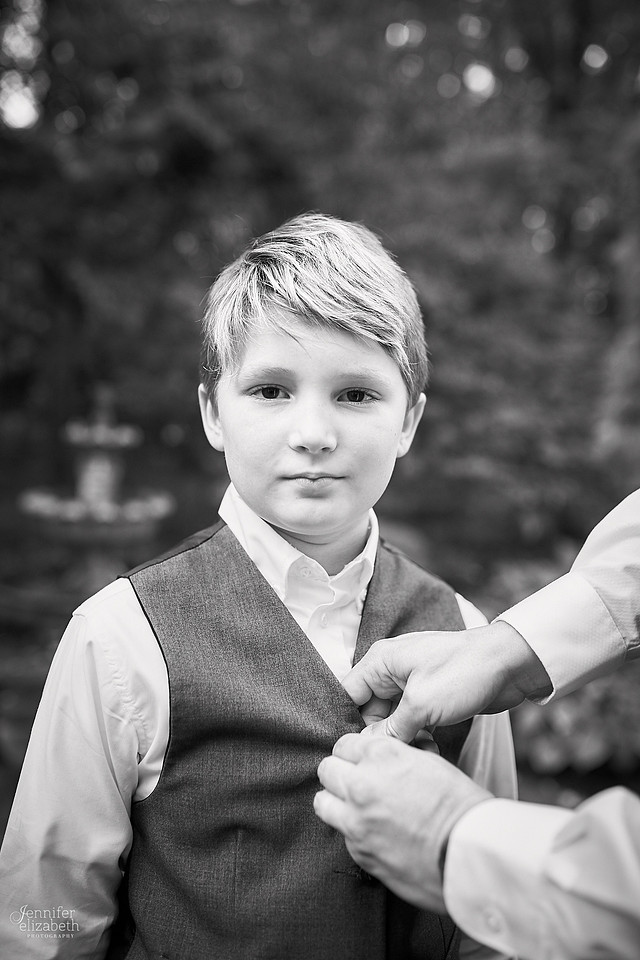 Allyson and Joe's Fall Backyard Wedding in Novelty