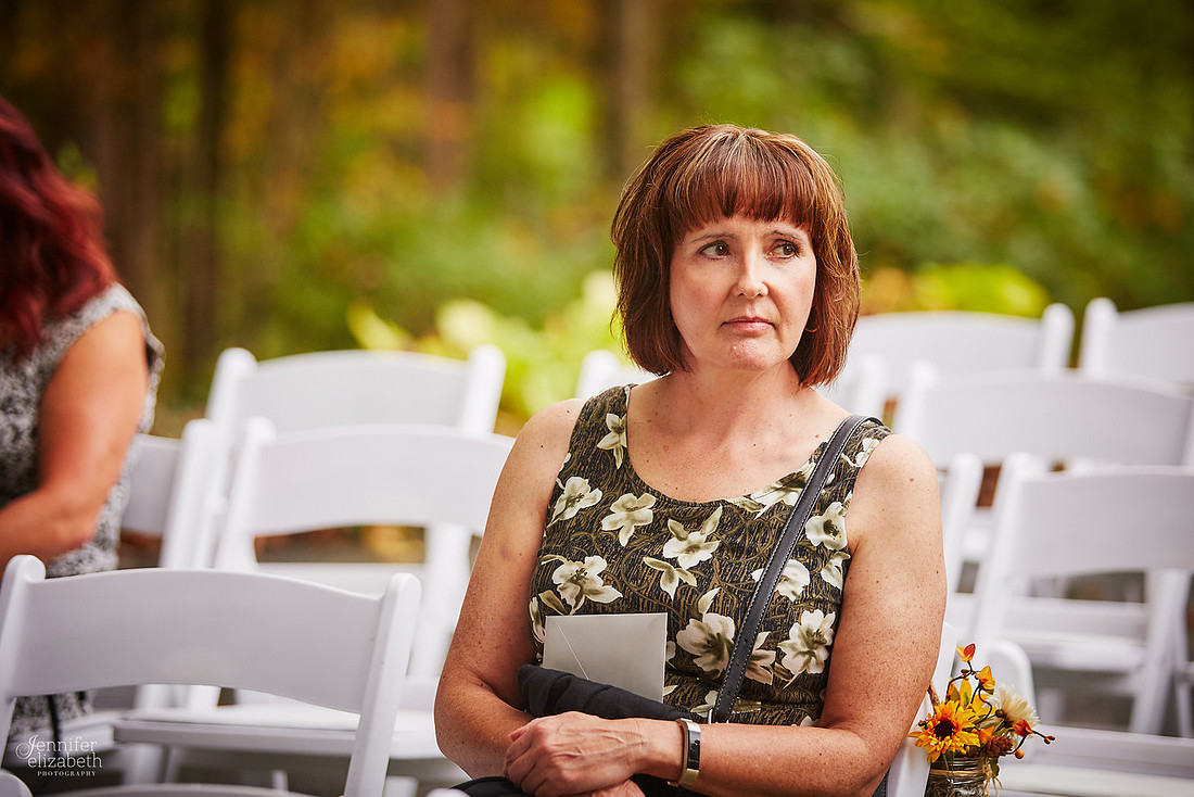 Allyson and Joe's Fall Backyard Wedding in Novelty